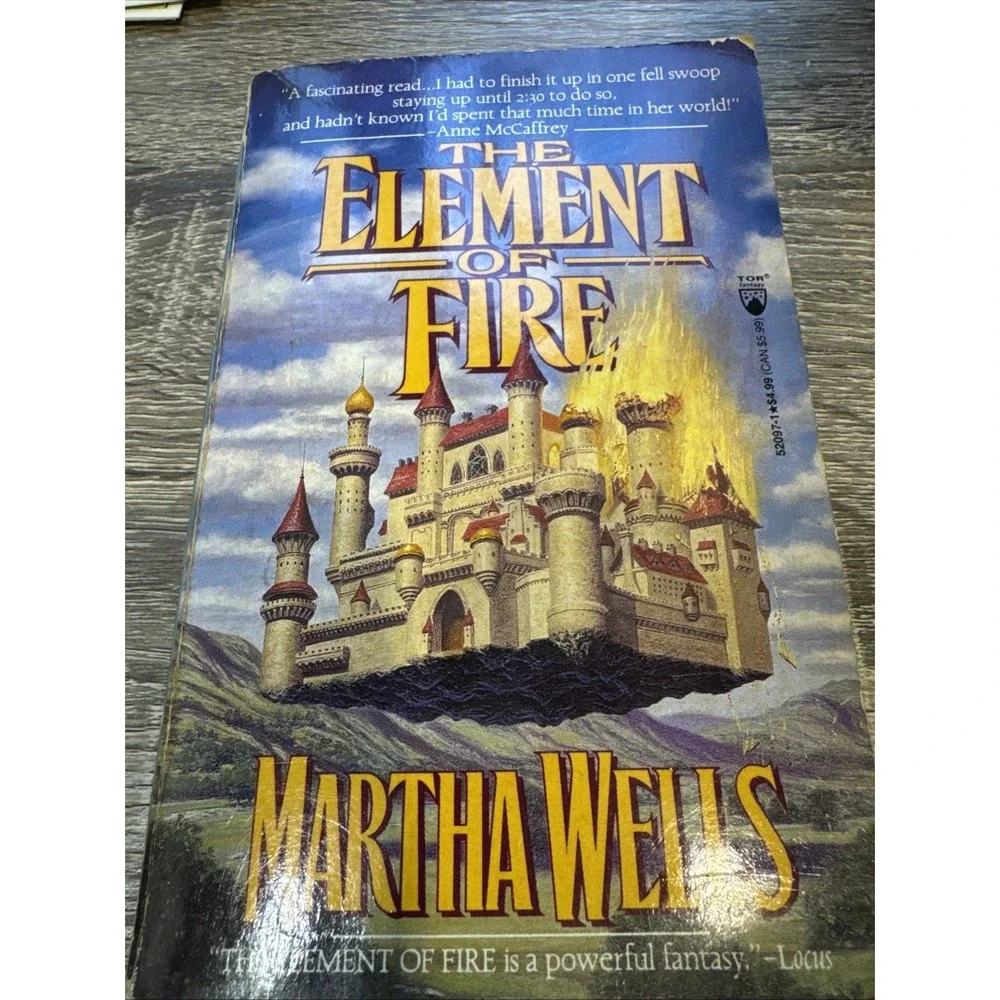 The Element of Fire by Martha Wells (1993, Paperback)